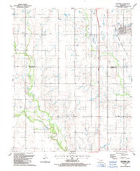 Geronimo 1987 topographic map thumbnail