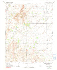 Glass Mountains 1969 topographic map thumbnail