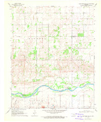 Glass Mountains NE 1969 topographic map thumbnail