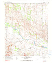 Glass Mountains NW 1969 topographic map thumbnail