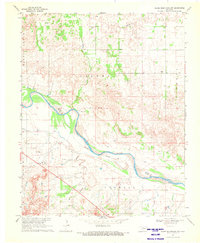 Glass Mountains NW 1969 topographic map thumbnail