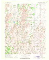 Glass Mountains SW 1969 topographic map thumbnail
