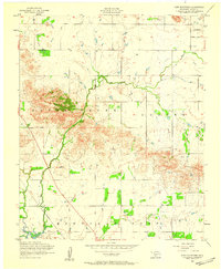 Glen Mountains 1956 topographic map thumbnail