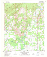 Golden 1982 topographic map thumbnail