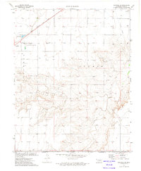 Goodwell SE 1973 topographic map thumbnail