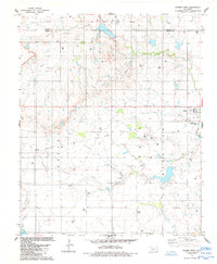 Gotebo West 1984 topographic map thumbnail