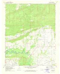 Gowen 1971 topographic map thumbnail