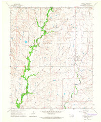 Grainola 1964 topographic map thumbnail