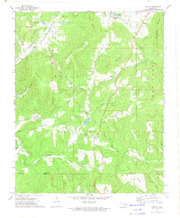 Greasy 1973 topographic map thumbnail