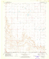 Griggs SW 1971 topographic map thumbnail