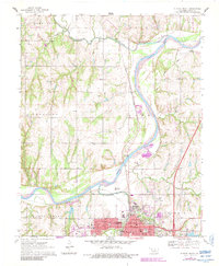 Guthrie North 1970 topographic map thumbnail