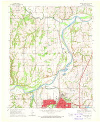 Guthrie North 1970 topographic map thumbnail