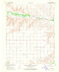Guymon NE 1968 topographic map thumbnail