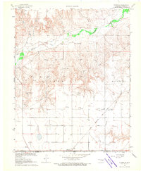 Guymon SE 1968 topographic map thumbnail