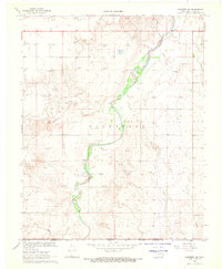 Hardesty SE 1968 topographic map thumbnail