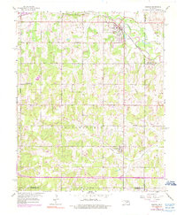 Harrah 1956 topographic map preview
