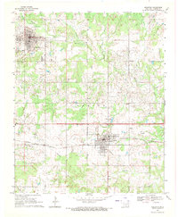 Healdton 1969 topographic map thumbnail