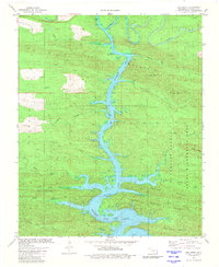 Hee Creek 1981 topographic map thumbnail