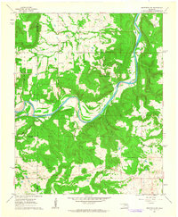 Henryetta SW 1962 topographic map thumbnail