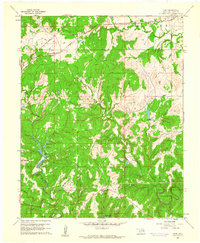 Herd 1960 topographic map thumbnail
