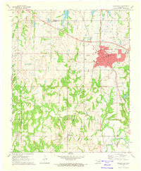 Holdenville 1972 topographic map thumbnail
