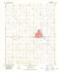 Hollis 1985 topographic map thumbnail