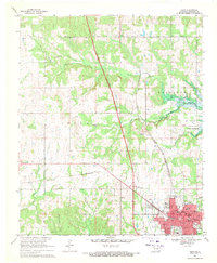 Hugo 1969 topographic map thumbnail