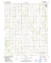Indiahoma 1991 topographic map thumbnail