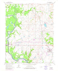 Inola 1963 topographic map thumbnail