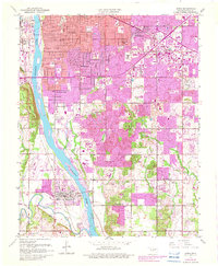 Jenks 1952 topographic map thumbnail