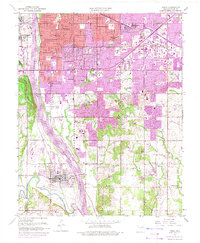 Jenks 1952 topographic map thumbnail