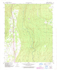 Jumbo 1957 topographic map preview