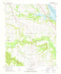Keefton 1974 topographic map thumbnail