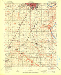 Keefeton topographic map thumbnail
