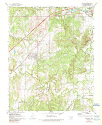 Kellyville 1972 topographic map thumbnail