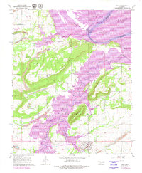 Keota 1967 topographic map thumbnail