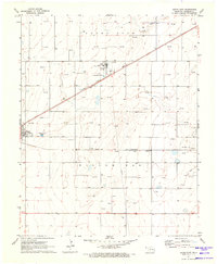 Keyes East 1971 topographic map thumbnail