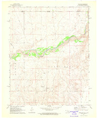 Keyes NE 1971 topographic map preview