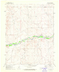 Keyes NW 1971 topographic map preview