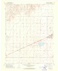 Keyes West 1971 topographic map preview