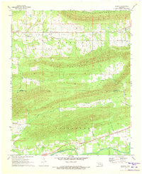 Kiamichi 1971 topographic map thumbnail