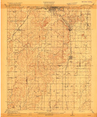 Kiefer topographic map thumbnail