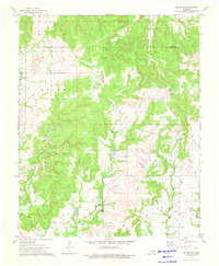 Kiefer SW 1973 topographic map thumbnail