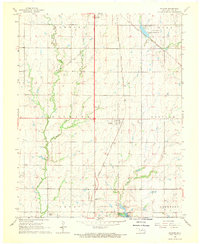 Kildare 1968 topographic map thumbnail