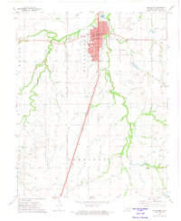 Kingfisher 1972 topographic map thumbnail
