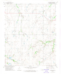 Kingfisher SE 1972 topographic map thumbnail