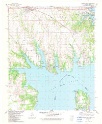 Kingston South 1982 topographic map thumbnail