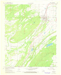 Kiowa 1967 topographic map thumbnail