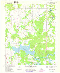 Lake Mc Alester topographic map thumbnail