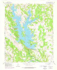 Lake Murray 1964 topographic map thumbnail